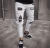 Import SS0006 Men&#039;s new hip hop high-end tight-fitting badges slim hole jeans from China