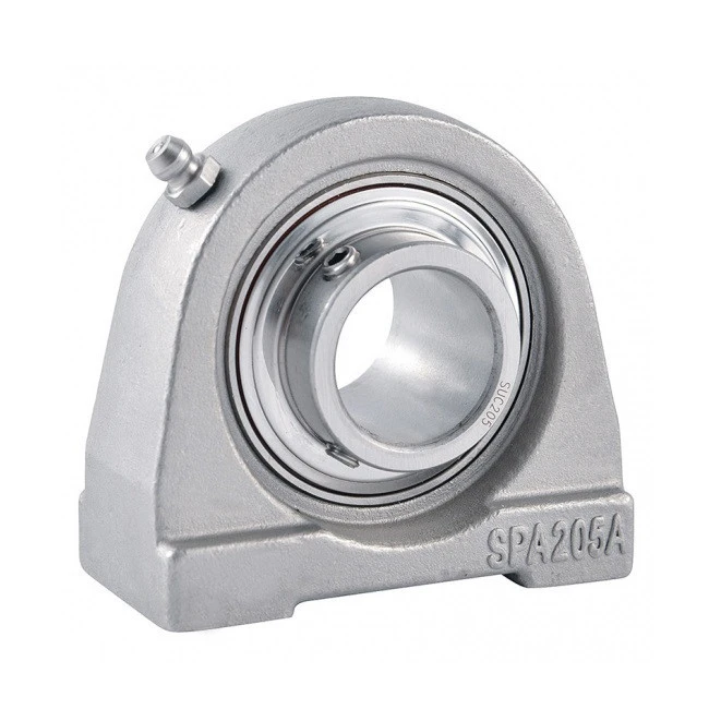 SSUCPA205A All Stainless Steel Tapped Base Pillow Block Bearings Inch Based Housing