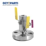 Stainless Steel 6000 PSI BSPP Thread 28mm Manual Hex Bar Stock Ball Valves