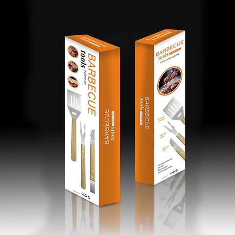 1 set coltello e forchetta per barbecue, kit di accessori per barbecue