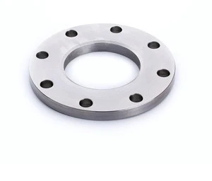 Stainless steel, carbon steel Flush welded flange with neck Butt welding flange