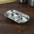 Import Stainless steel  hot pot seasoning plate Japanese and Korean flavor dish plate Flavor dish for home and restaurant use from China