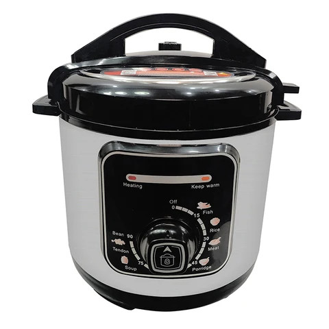 Stainless Steel Household Electric Pressure Cooker 6 Liter Mechanical Multi Cooker