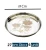 Import Stainless Steel Plain Plate Dinner Ware Tableware Kitchenware Metal Utensils Solid Round Serving Plate Set Of 6 27cm Diameter from India