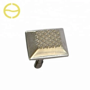 stainless steel square warning tactile indicator for paving