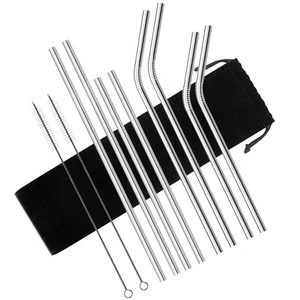 Stainless steel straws  telescopic straws in bar accessories