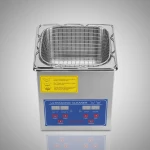 Stainless Steel Ultrasonic Cleaner 650ml Sterilizer Ultrasonic Jewelry Cleaner for Denture Eyeglass Circuit Board