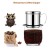 Import Stainless Steel Vietnam Coffee Pour Over Dripper Maker Filter Single Cup Brewer Press Percolator Kitchen Office Outdoor Use from China