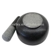 Starcharm Large Solid Granite Pestle And Mortar Set / Best Herb &amp; Spice Grinder