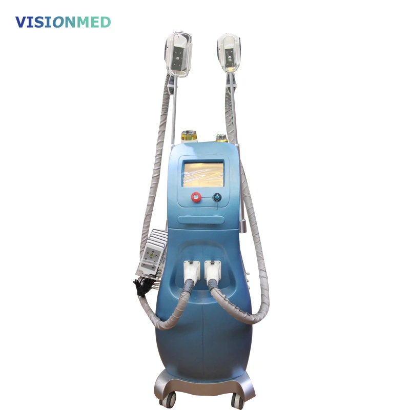 Stationary 5 in 1 body slimming cellulite reduction cryolipolysis machine price