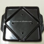 Steak Stone and Plate Set of 3,Steak On Stones Cooking Steaks Hot Rock Grill Plate,Lava Stone Steak cooking stone Set