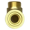 Stone turning fitting manufacturers brass hot forging male brass tee