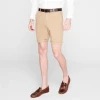 Summer Mens White Color Modern Cotton Shorts Fit Chino Short