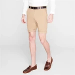 Summer Mens White Color Modern Cotton Shorts Fit Chino Short