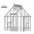 Import Sun Room Glass Garden House Green Glass House Greenhouse from China