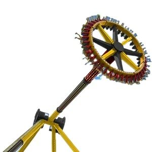 Super Swing Meteor Hammer Amusement Park Rides Exciting Big Pendulum Frisbee For Sale