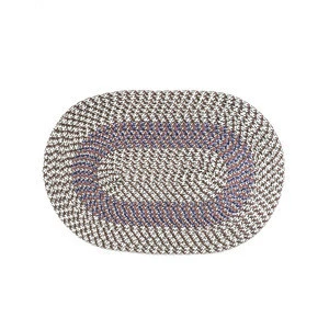 Supply high quality braided round indoor rug