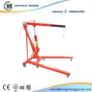 supply hoist crane 5 ton/Hydraulic Foldable Shop Crane