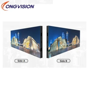 Supplying malls advertising medium P2.5 P2.9 double-sided indoor fixed led display screen