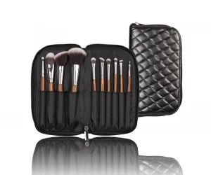 Synthetic Hair Cosmetic Make up Brush with Special Wooden Handle
