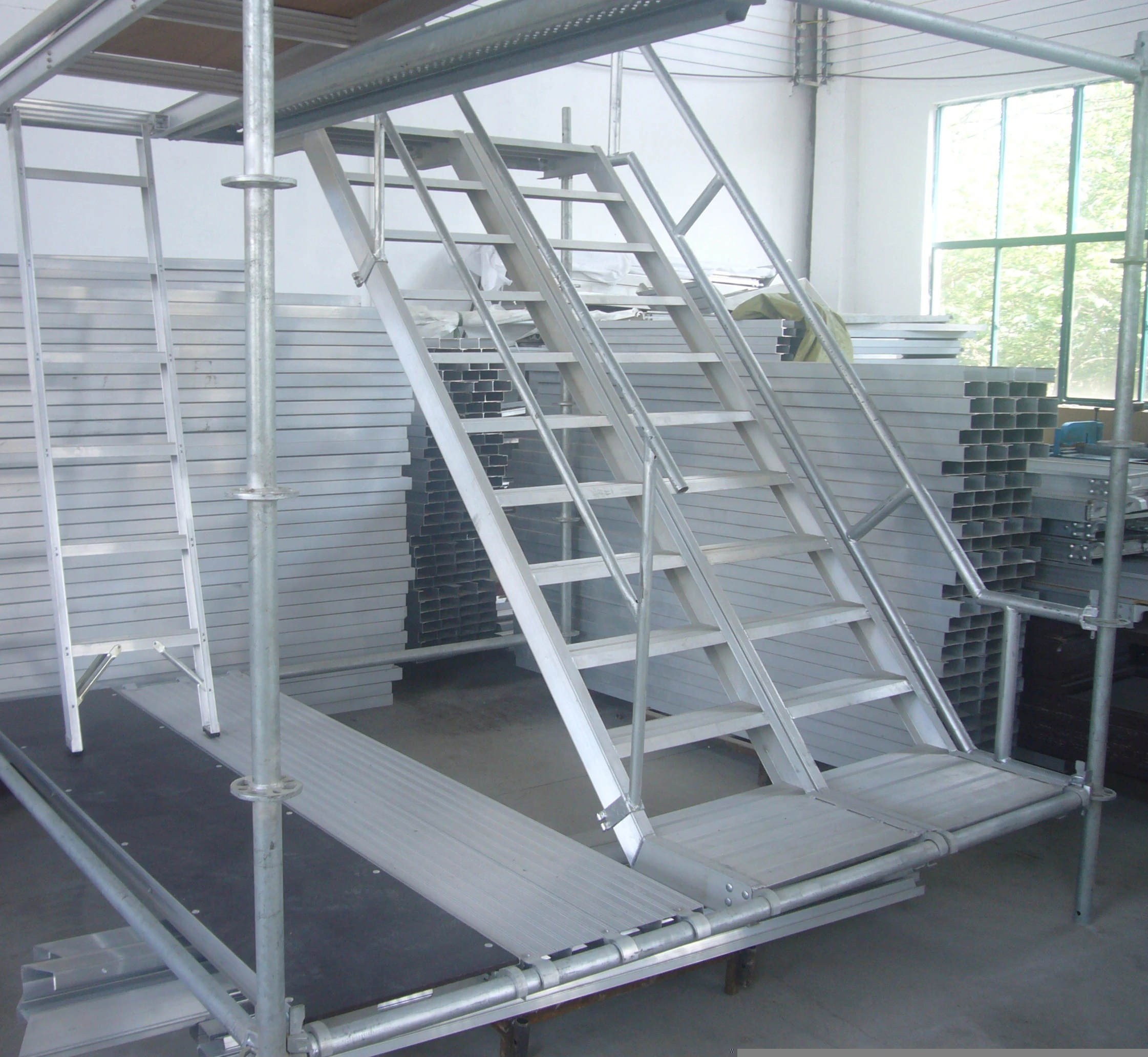 System scaffolding aluminum stair aluminum ladder