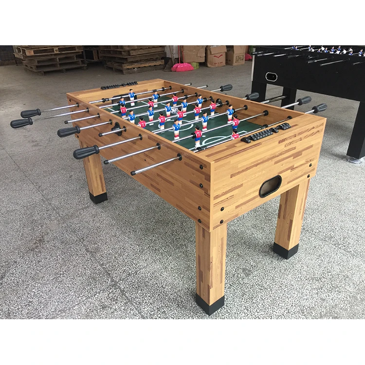 SZX 55" Amazon hot selling attractive baby foot foosball table butcher block for sale