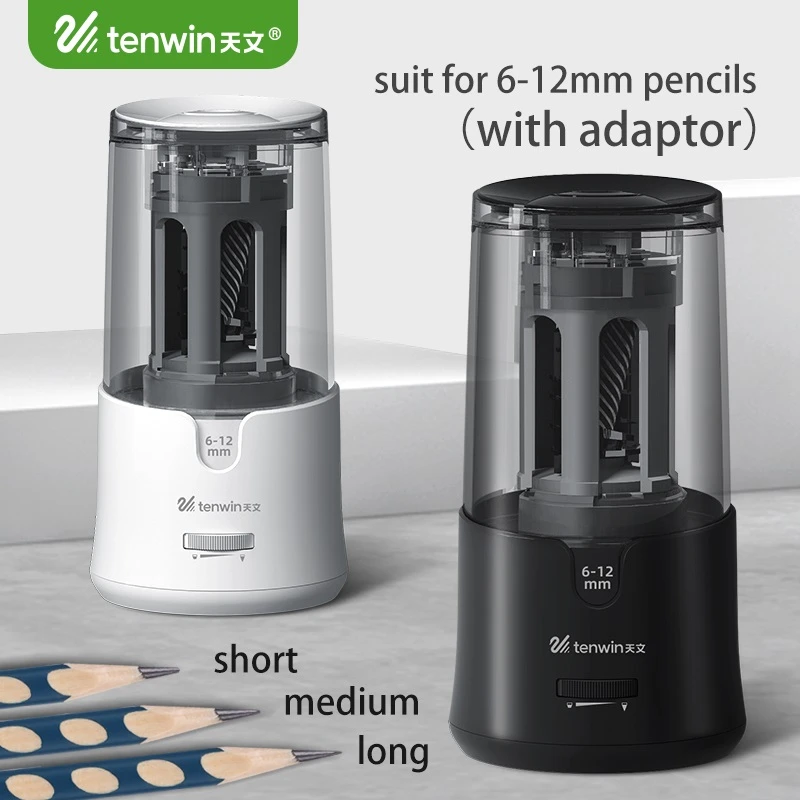 Tenwin 8038 High Quality Heavy-Duty Easy To Operate Apply To 6-12mm Electric Pencil Sharpener