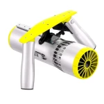 Thaistone Sea Scooter Electric Water Motor Submersible Propulsion Underwater Small Yellow Scooter