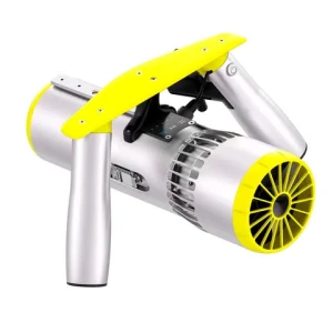 Thaistone Sea Scooter Electric Water Motor Submersible Propulsion Underwater Small Yellow Scooter