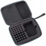 The Battery Organizer Storage Case AA/AAA Battery Storage Box Charger Charging Cable Storage Bag
