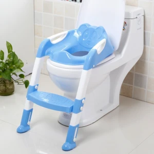 The Children&#x27;s Toilet Ladder Folds The Toilet Seat