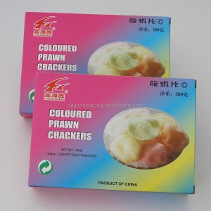 The Manufacturer Crispy Seafood Snacks Colored Shrimp Crackers