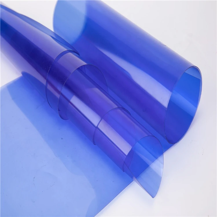 Thin transparent plastic pvc roll for egg trays