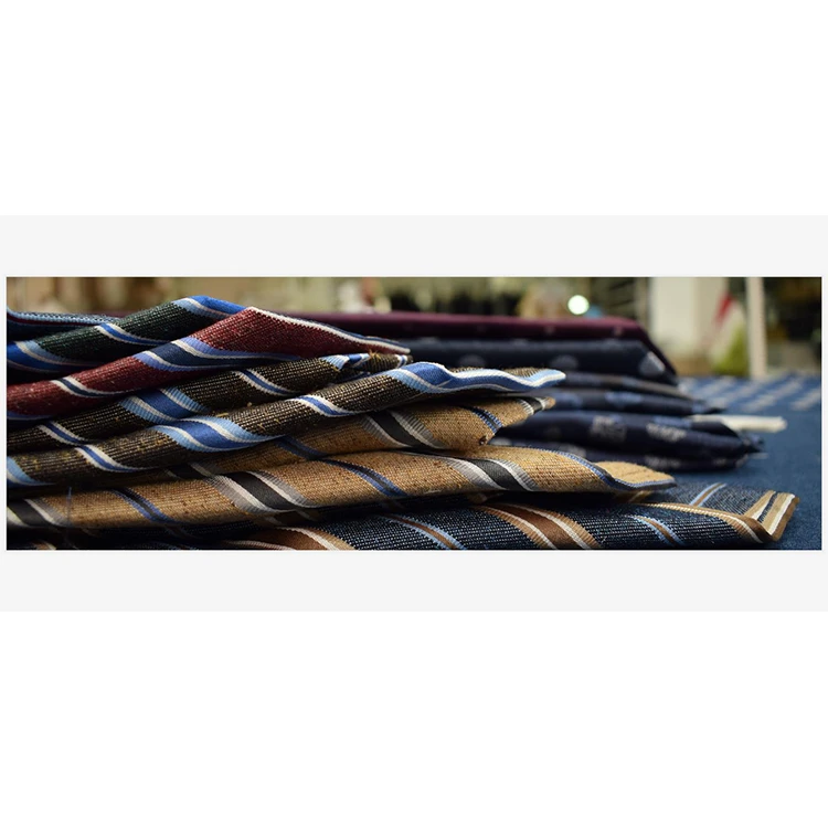 Ties Manufacturer Custom Logo Tie Mens Woven Jacquard Neck Ties Silk Mens