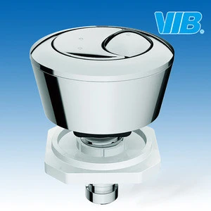 Toilet push button replacement of toilet dual flush button and toilet push button