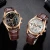 Import Top Brand Men Quartz Watch Waterproof  Watch Genuine Leather Fashion Sport Watch For Men Luxury from China