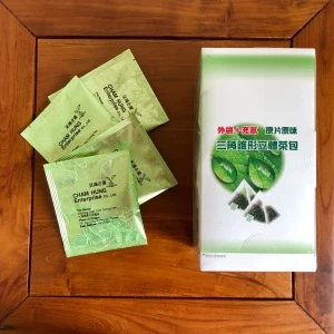 Top Grade Da-yu-ling Green Tea Leaves, Taiwan Oolong with Organic Pyramid bag, best gift customised packaging