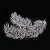 Import Top Luxury Crystal leaf Bridal Hair Comb Hair Accessories for Wedding Bride Hair HA-346 from China