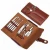 Import Top Quality Custom Manicure &amp; Pedicure Kit Leather Pouch Manicure Set Brown Pedicure Set of 10 Pieces from Pakistan