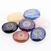 Top quality engraved stone crafts, customized various worry stones pocket stones,engraved words stone