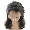 Top Quality Remy Human Hair Virgin Brazilian Hair Curly Wigs Cuticle Aligned