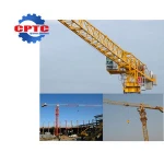 Topless tower crane
