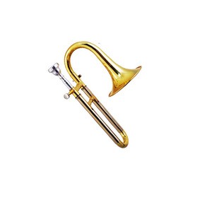 TR031Professional Brass Bb key slide trumpet W/Case