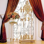 Traditional design floor standing clock with golden color DKC-612