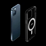Trending mobile phone accessories shockproof tpu clear case magnetic for apple iphone 12 pro max case