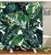 Import Tropical plant green leaves shower curtain from China