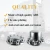 Import truck chrome front wheel rear wheel nut cover alex cover and 10pcs 33mm threaded nut cover with flange from China