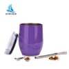 Tumbler Wine Cup Double Wall Stainless Steel Coffee Mug Set