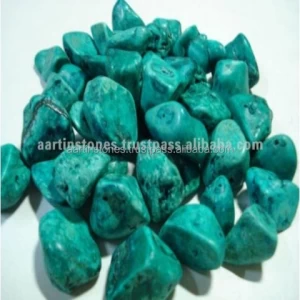 Turquoise tumbled gemstone semi precious loose beads