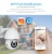 Import Tuya smart life home alarm security wireless 2 megapixels 1080P full hd outdoor dome wifi ip camera from China
